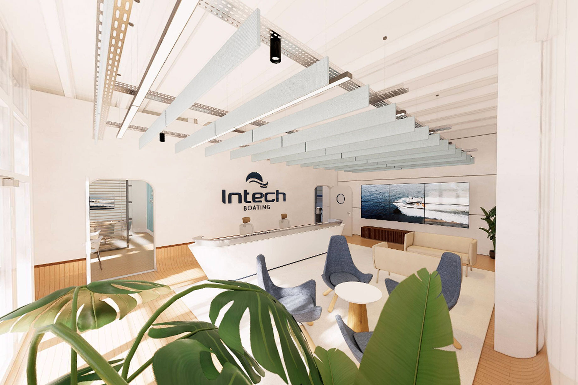 Projeto de Interiores - Intech Boating / Sessa Marine